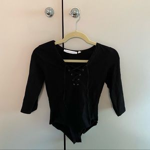 Black bodysuit